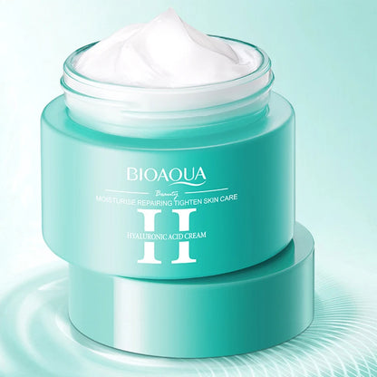 BIOAQUA Hyaluronic Acid & Vitamin C Face Cream – Hydrating, Soothing & Firming Skincare