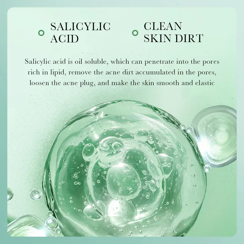 BIOAQUA Salicylic Acid Facial Cleanser – Acne Treatment, Oil Control & Hydrating Face Wash