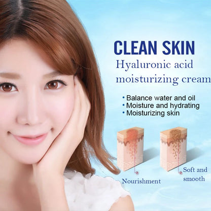 BIOAQUA Hyaluronic Acid Skin Care Kit – Face & Eye Cream for Moisturizing, Firming & Anti-Eye Bags