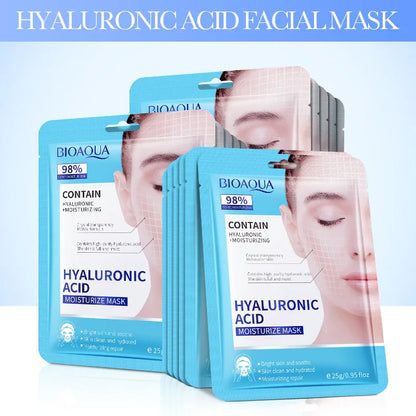 BIOAQUA Retinol Collagen Facial Masks (15pcs) – Firming, Hydrating & Brightening Care