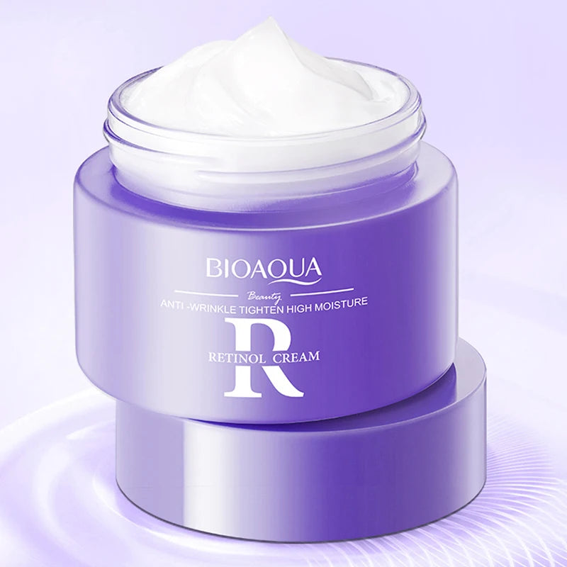 BIOAQUA Hyaluronic Acid & Vitamin C Face Cream – Hydrating, Soothing & Firming Skincare