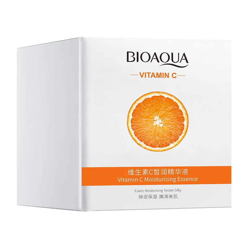 BIOAQUA Vitamin C Serum (60pcs) – Moisturizing, Brightening & Nourishing Face Essence